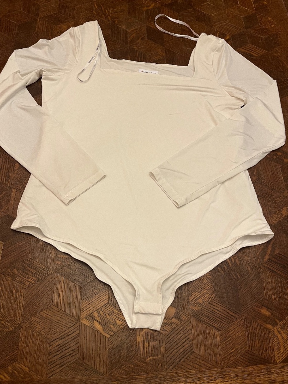 Calvin Klein Women’s Square-Neck Bodysuit